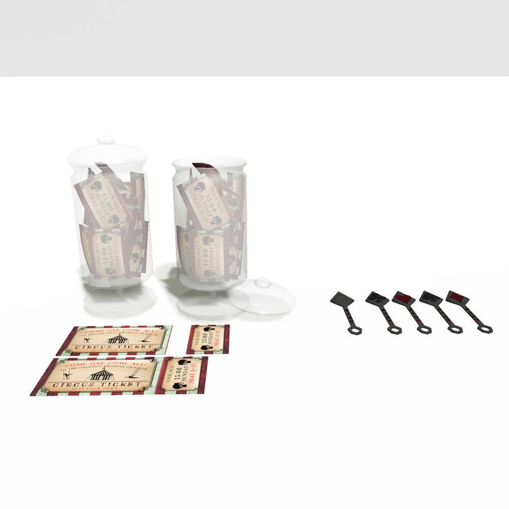 【VRChat想定】サーカスごっこ(77点)