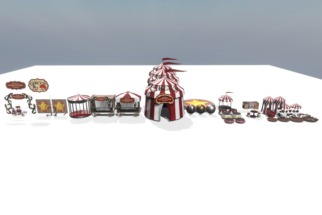 【VRChat想定】サーカスごっこ(77点)