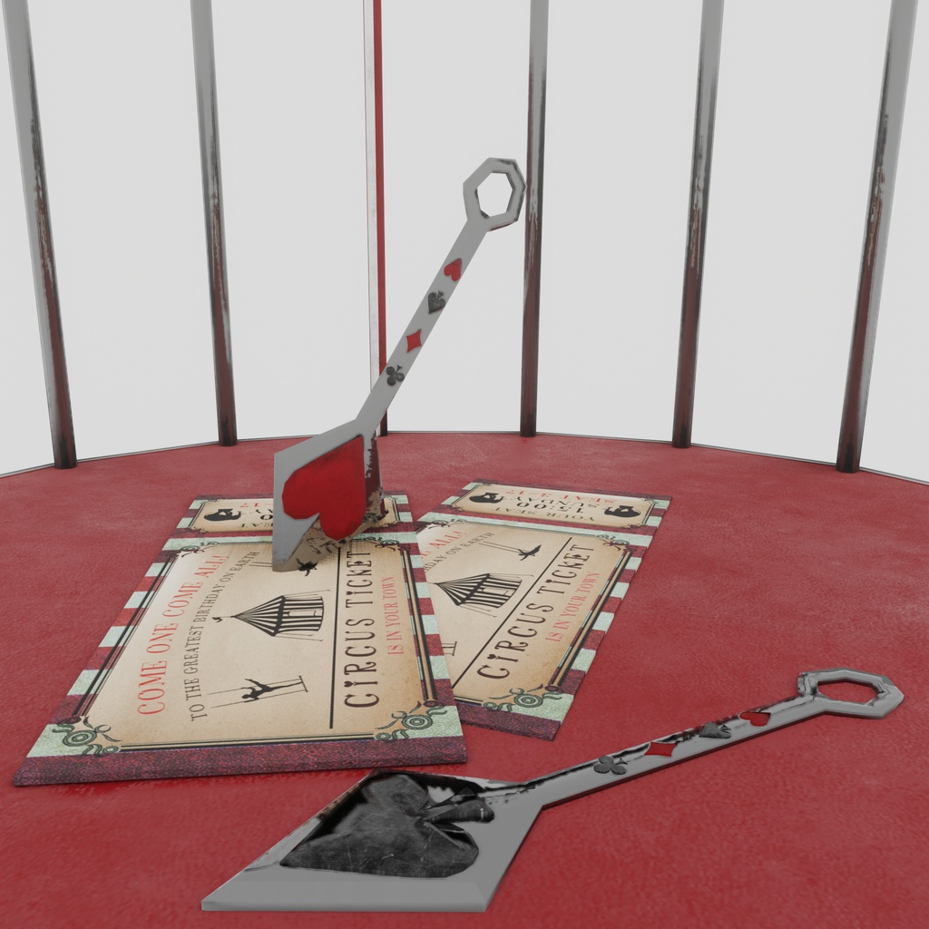 【VRChat想定】サーカスごっこ(77点)