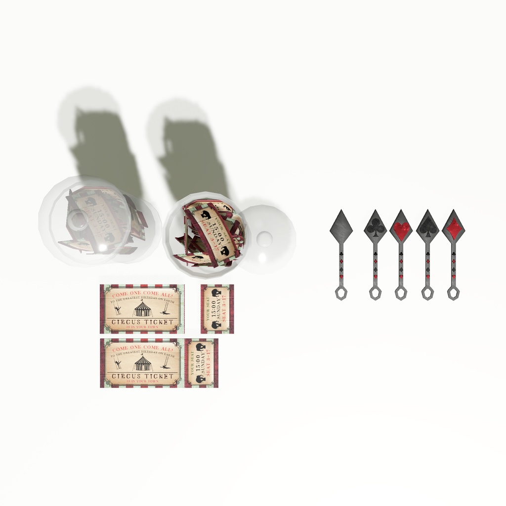 【VRChat想定】サーカスごっこ(77点)