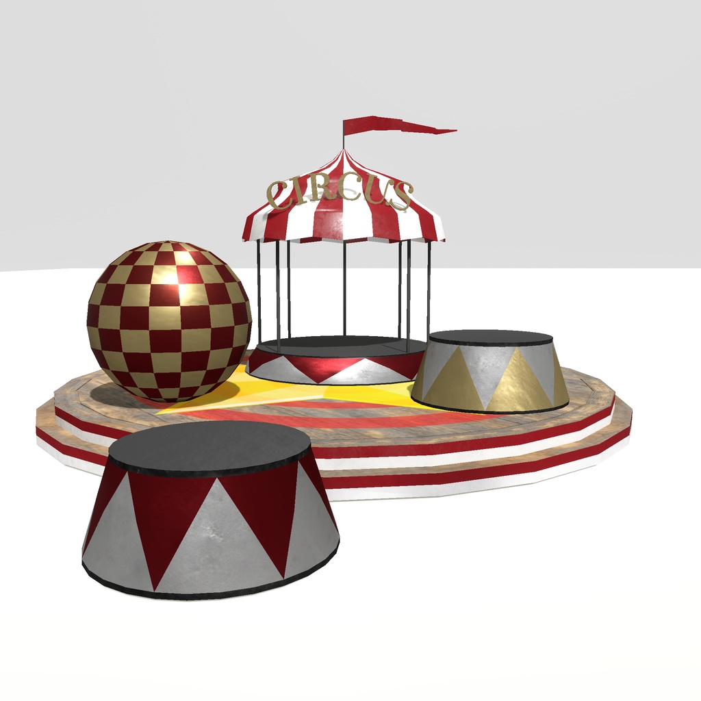 【VRChat想定】サーカスごっこ(77点)