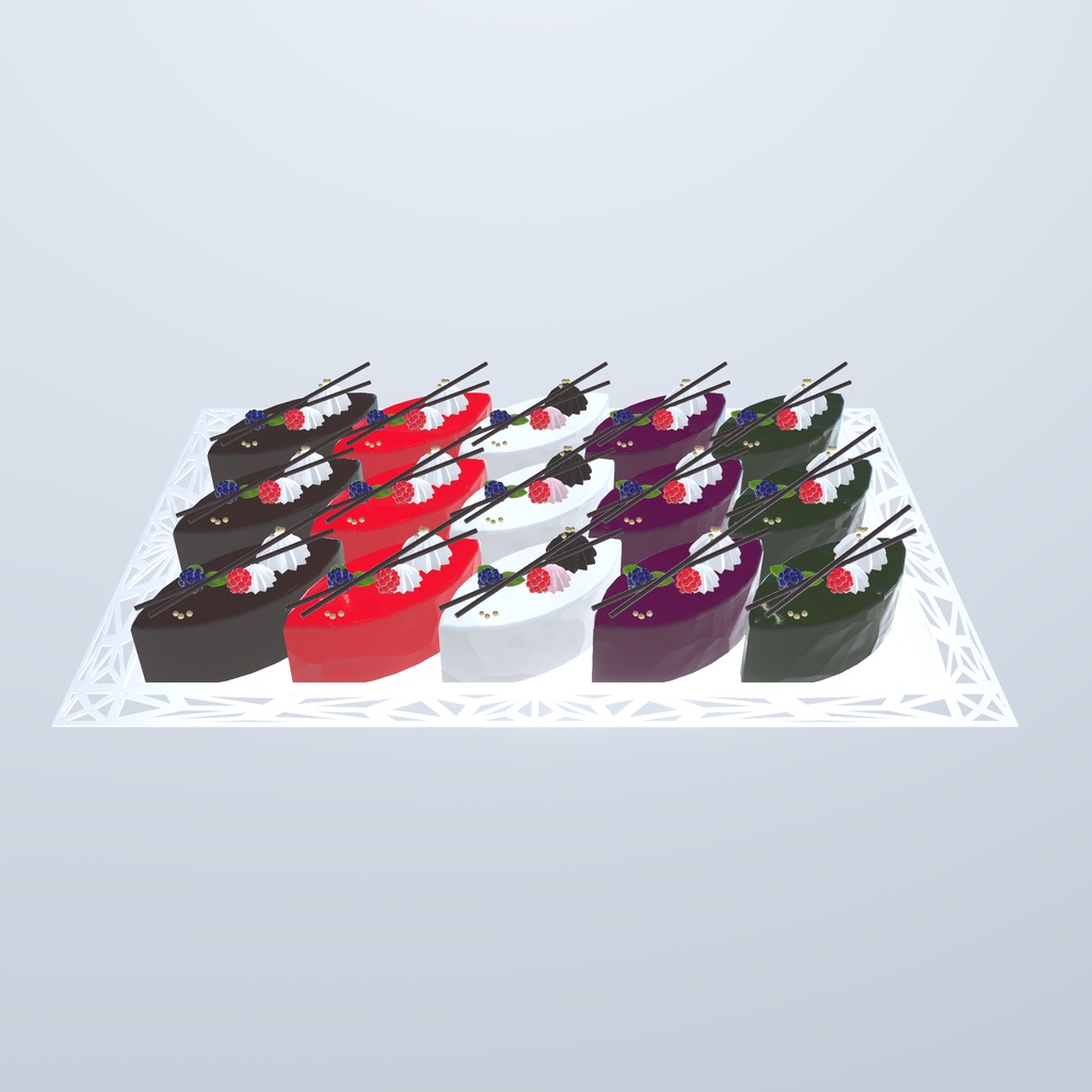 ケーキビュッフェ(128点)