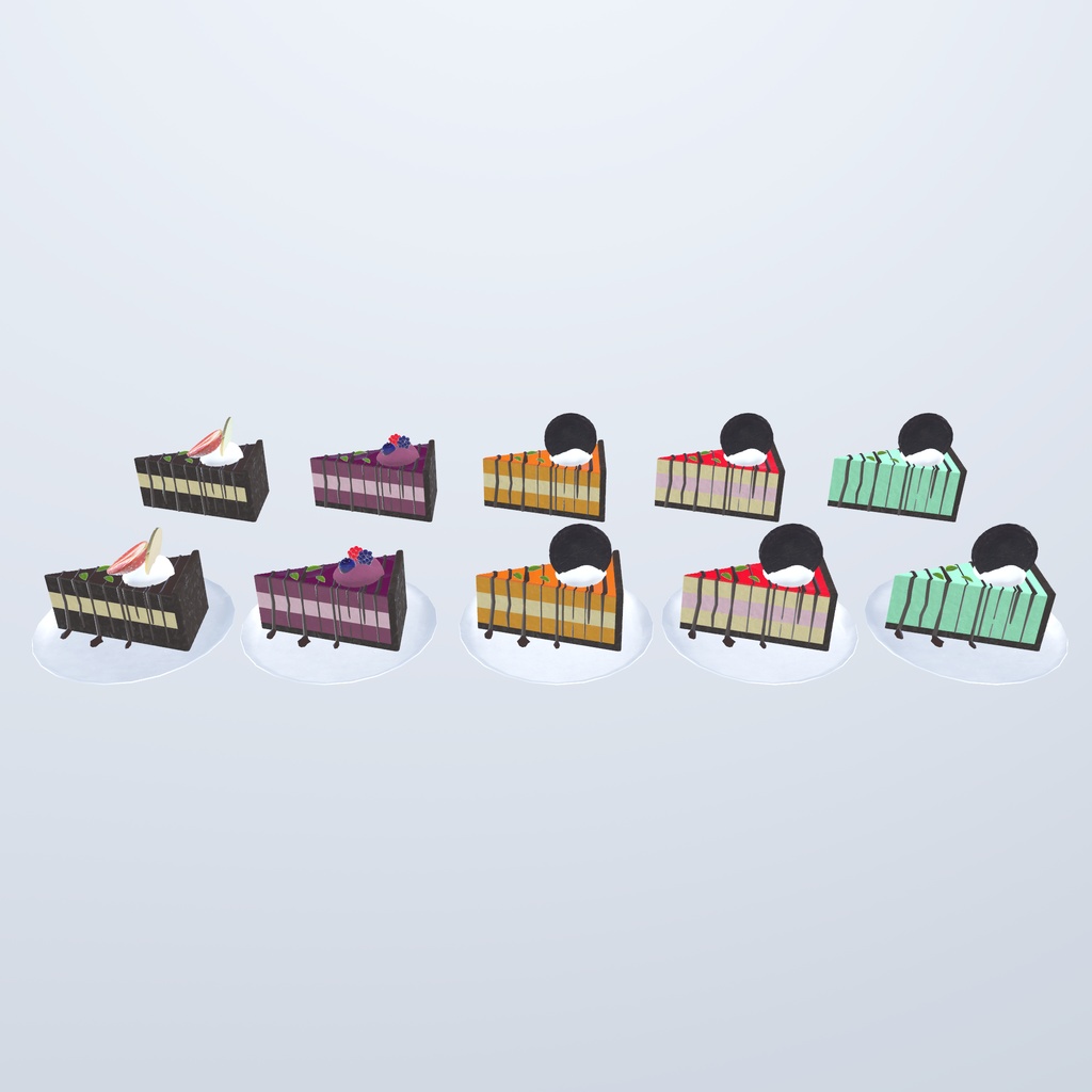 ケーキビュッフェ(128点)