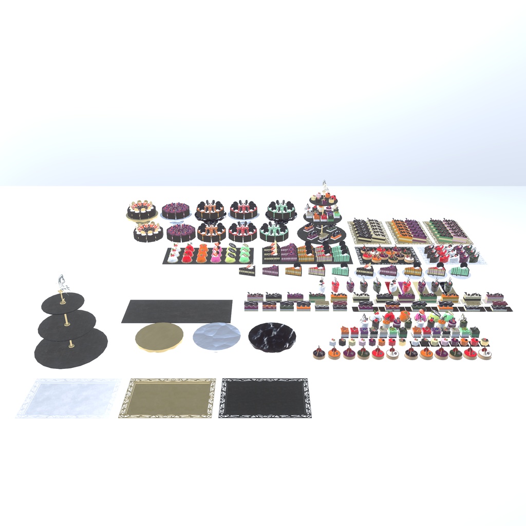 ケーキビュッフェ(128点)