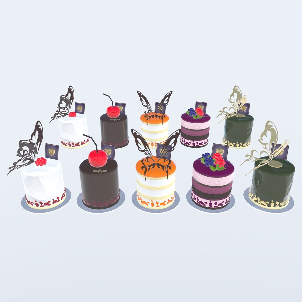 ケーキビュッフェ(128点)