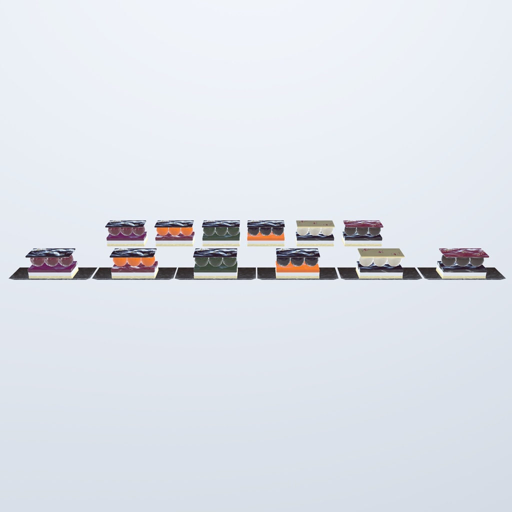 ケーキビュッフェ(128点)