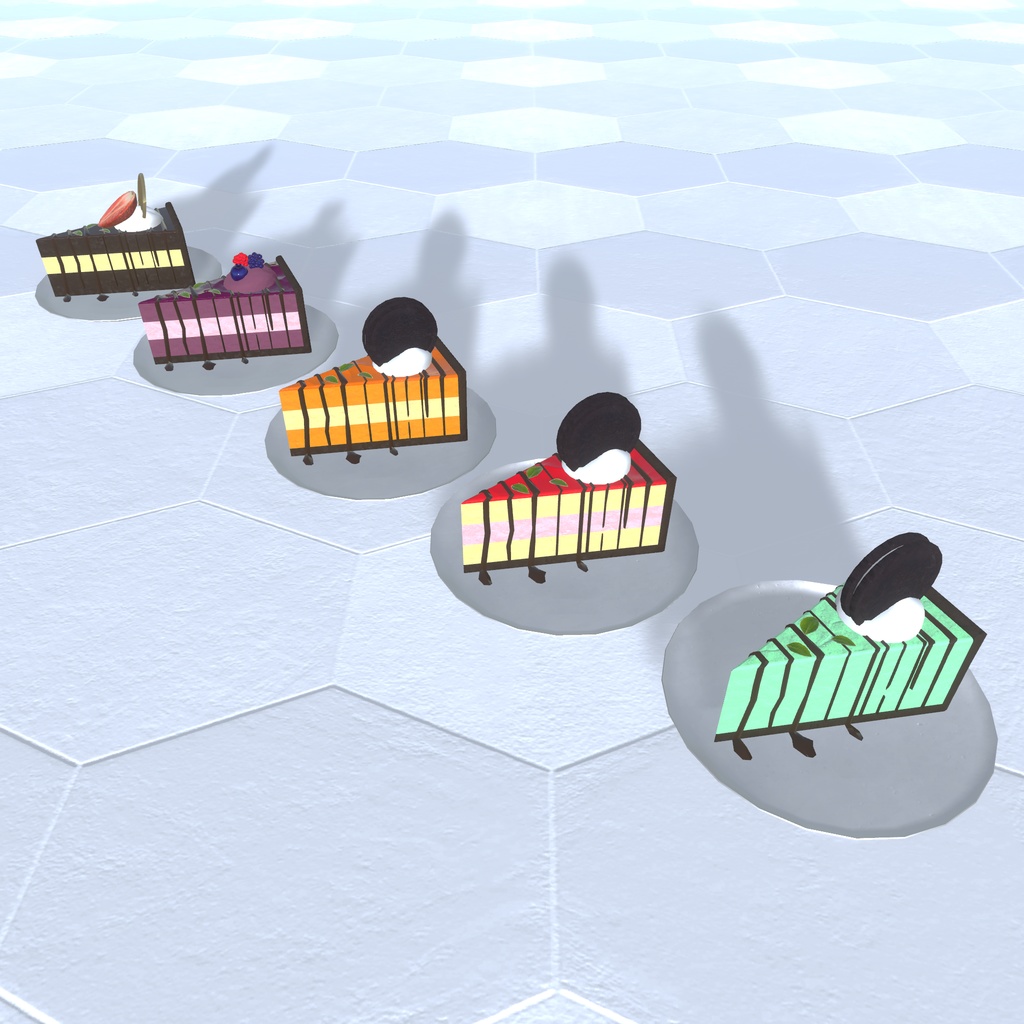 ケーキビュッフェ(128点)