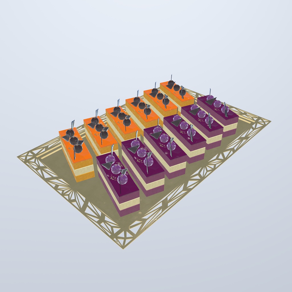 ケーキビュッフェ(128点)