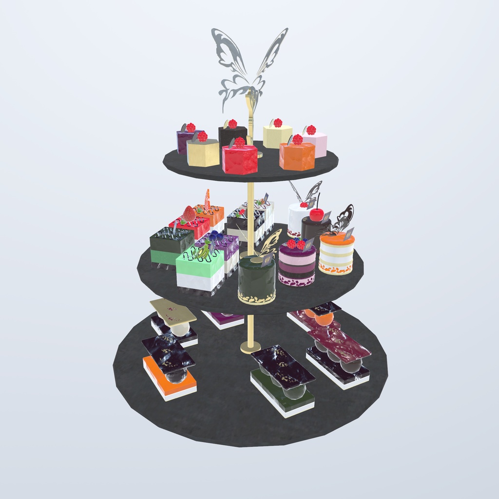 ケーキビュッフェ(128点)