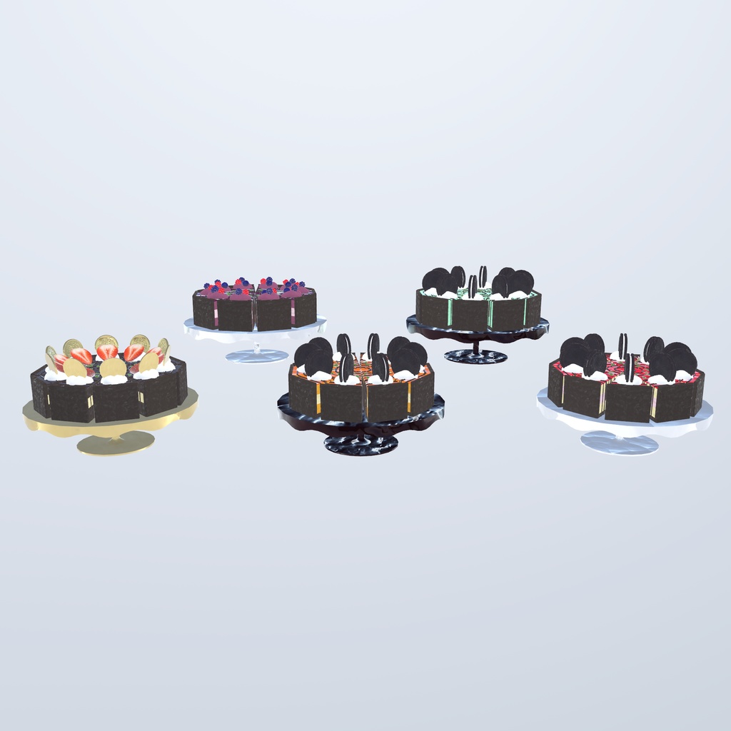 ケーキビュッフェ(128点)