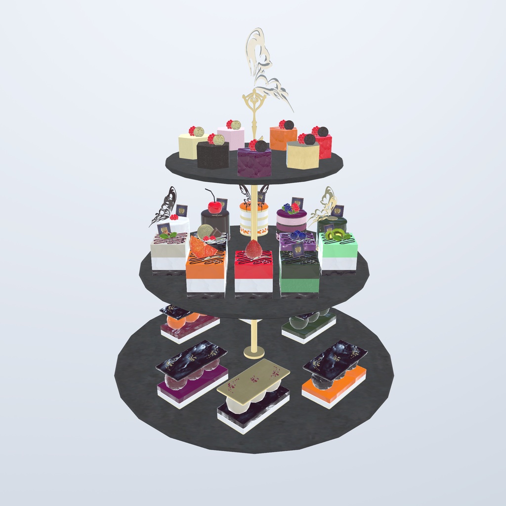 ケーキビュッフェ(128点)