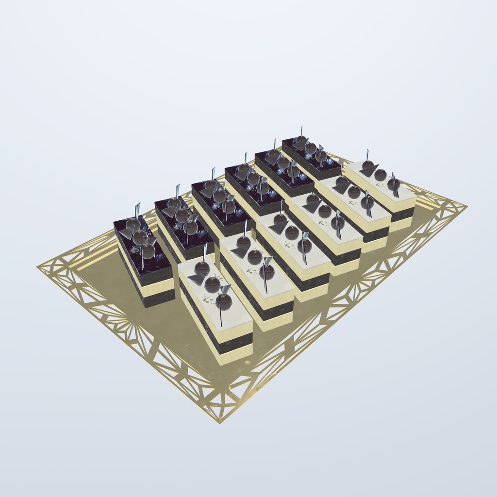 ケーキビュッフェ(128点)