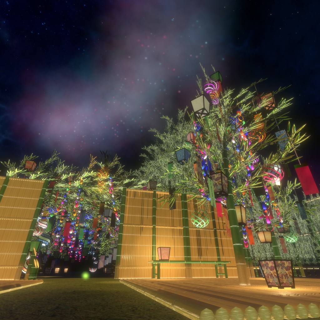 竹と七夕飾り(171点)