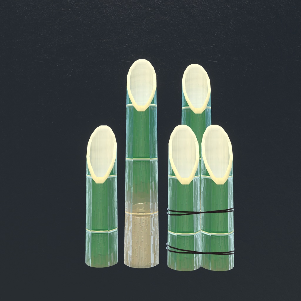 竹と七夕飾り(171点)