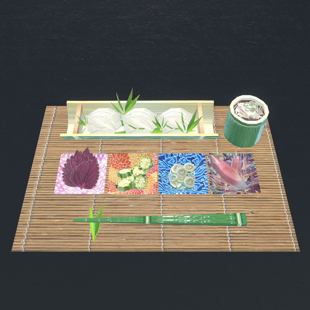 竹と七夕飾り(171点)