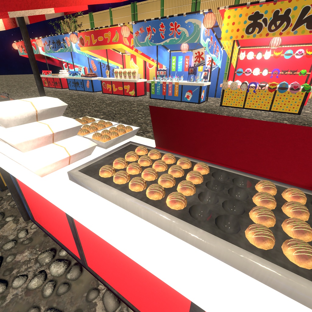 誰でも屋台ごっこ(97点)