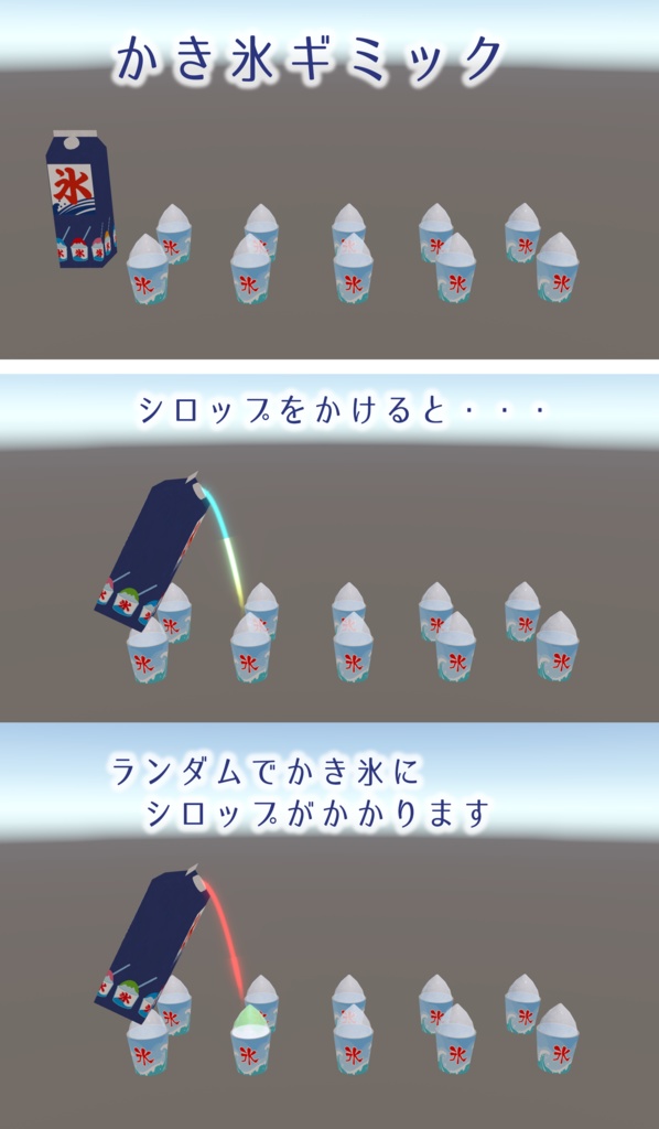 誰でも屋台ごっこ(97点)