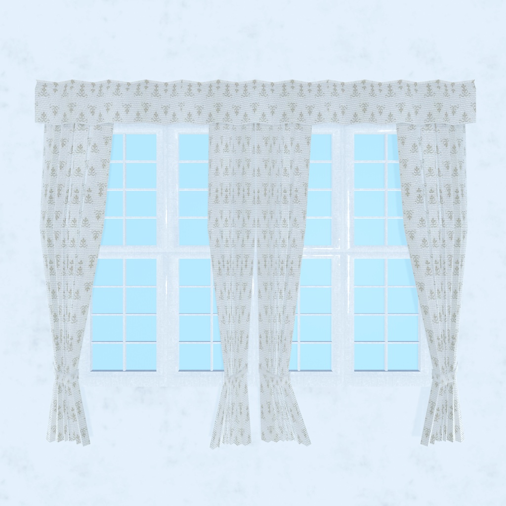 洋風な雰囲気の部屋と高級っぽい家具たち(54点)