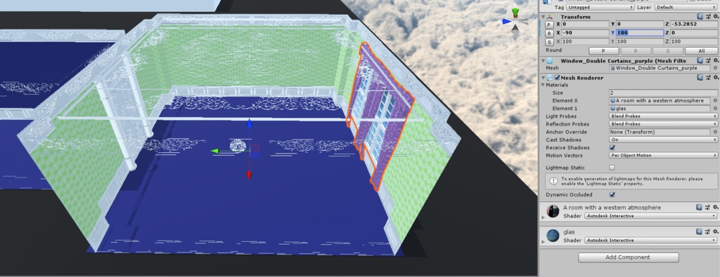 洋風な雰囲気の部屋と高級っぽい家具たち(54点)