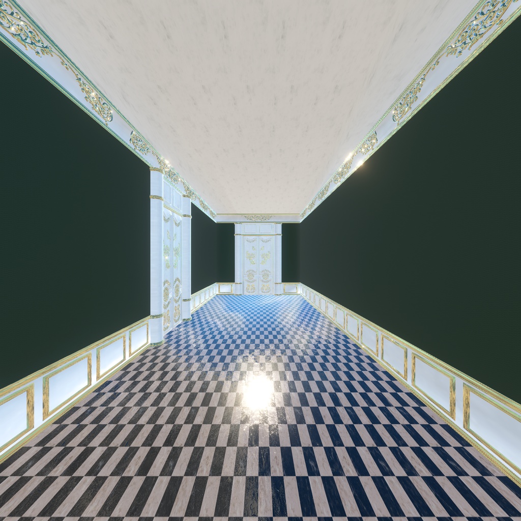 洋風な雰囲気の部屋と高級っぽい家具たち(54点)