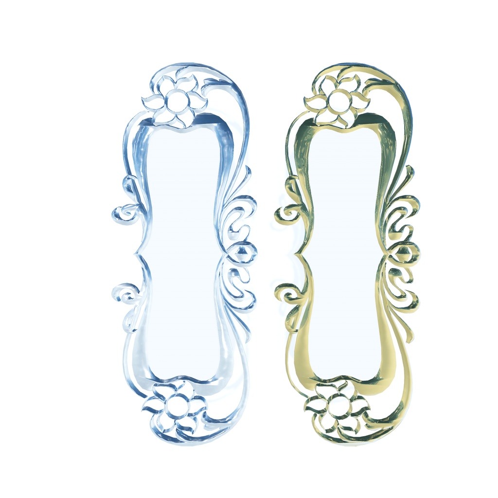 洋風な雰囲気の部屋と高級っぽい家具たち(54点)