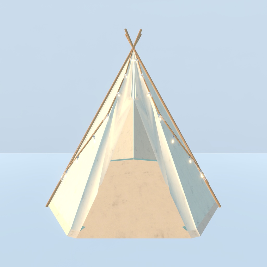 【VRChat想定】グランピング グッズ(123点)