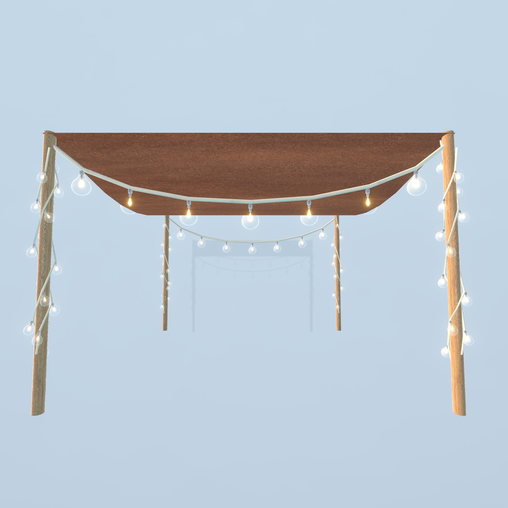 【VRChat想定】グランピング グッズ(123点)