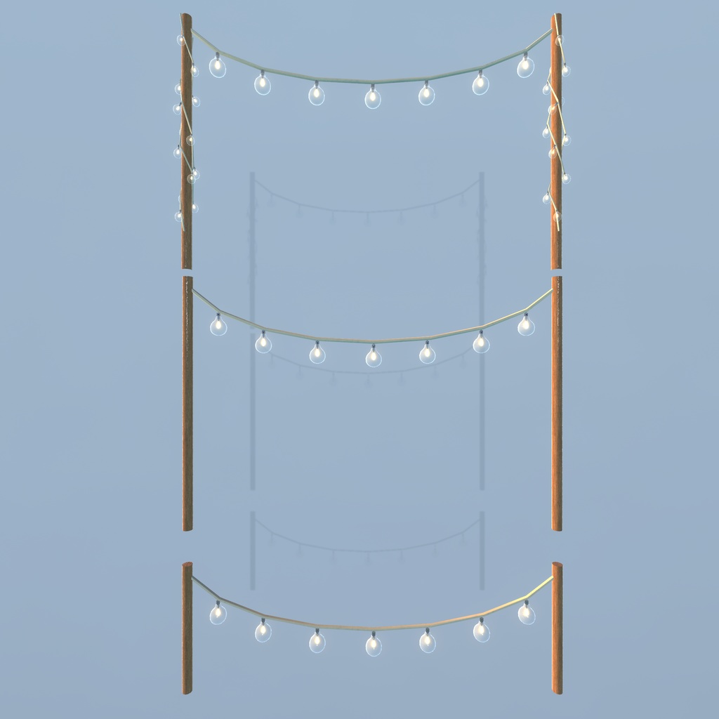 【VRChat想定】グランピング グッズ(123点)