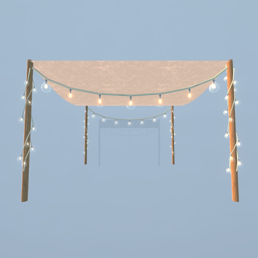 【VRChat想定】グランピング グッズ(123点)