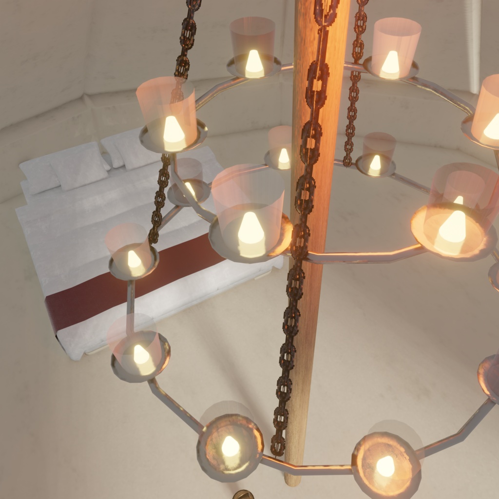 【VRChat想定】グランピング グッズ(123点)