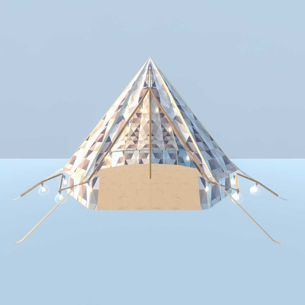 【VRChat想定】グランピング グッズ(123点)