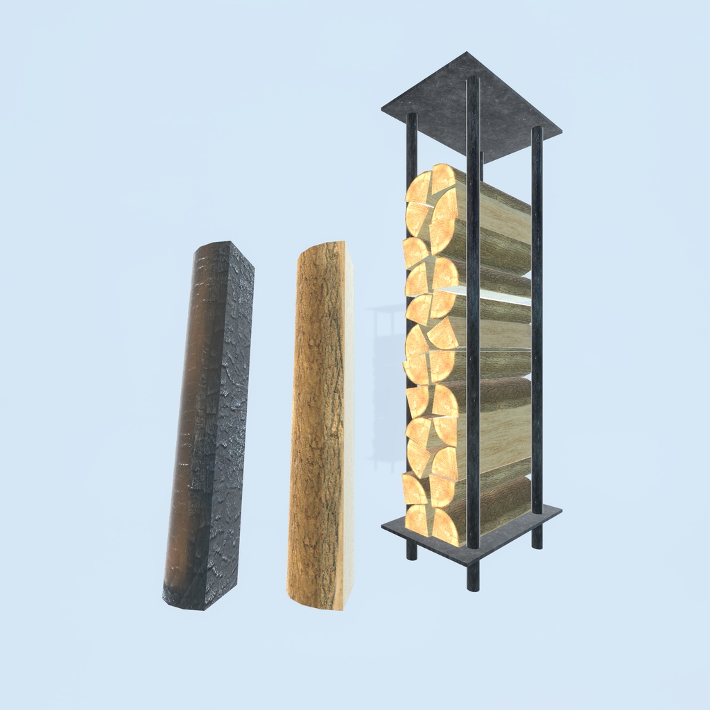 【VRChat想定】グランピング グッズ(123点)