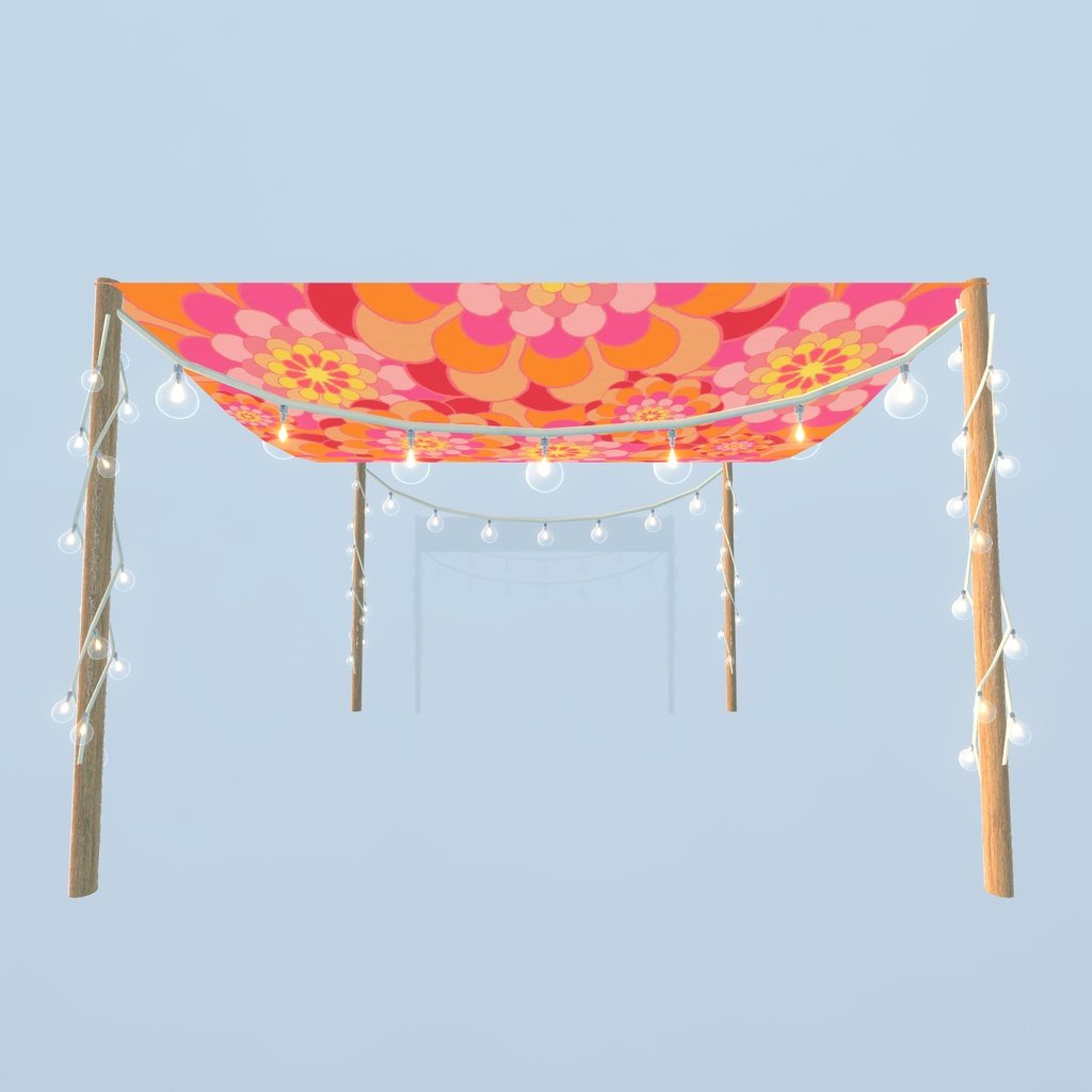 【VRChat想定】グランピング グッズ(123点)