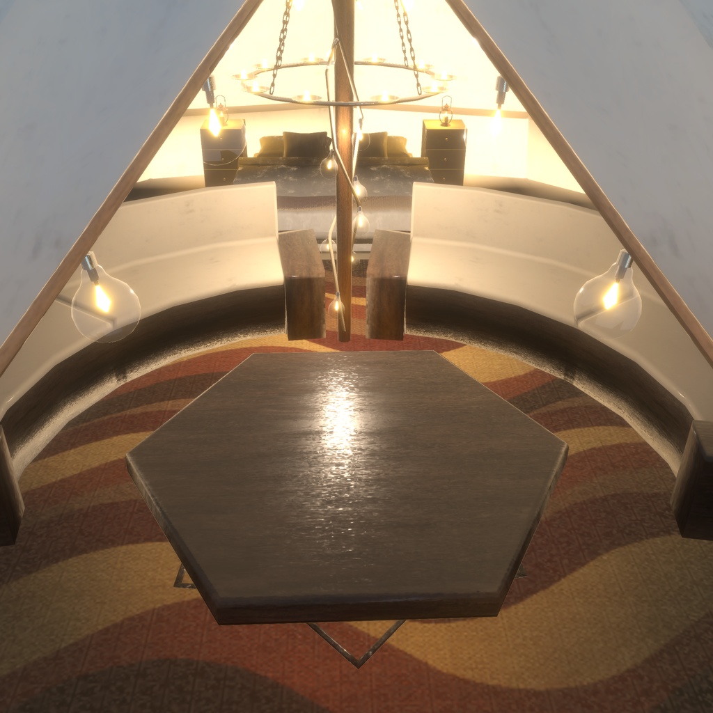 【VRChat想定】グランピング グッズ(123点)