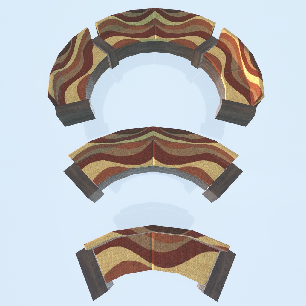 【VRChat想定】グランピング グッズ(123点)