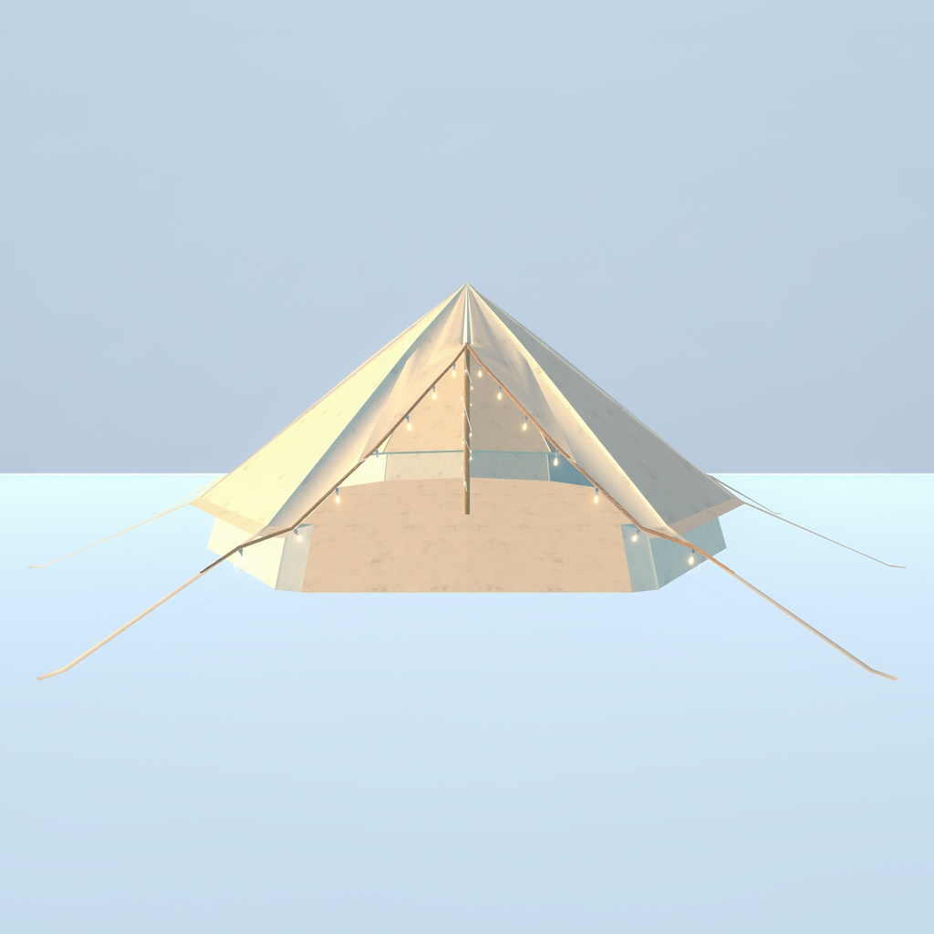 【VRChat想定】グランピング グッズ(123点)