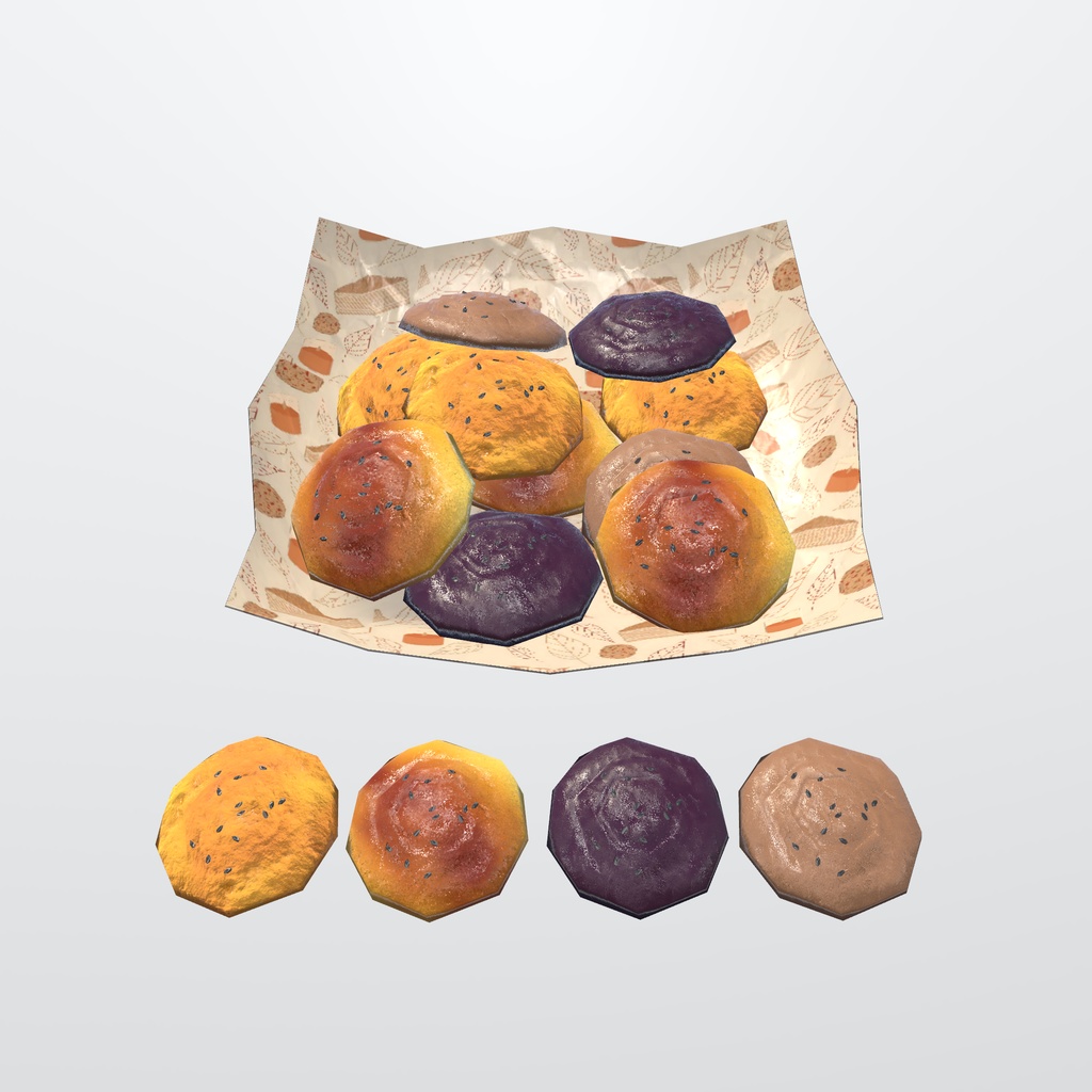 目で食べる 食欲の秋セット(54点)