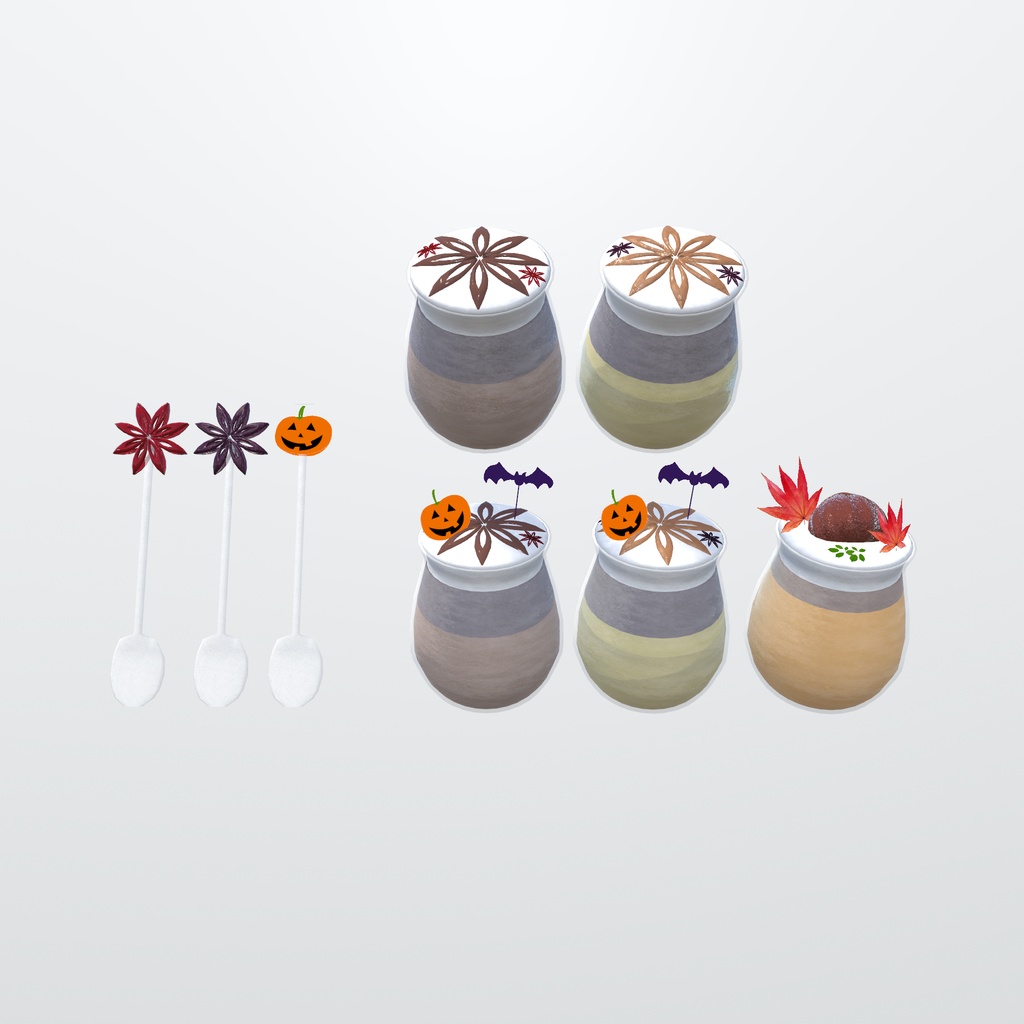 目で食べる 食欲の秋セット(54点)