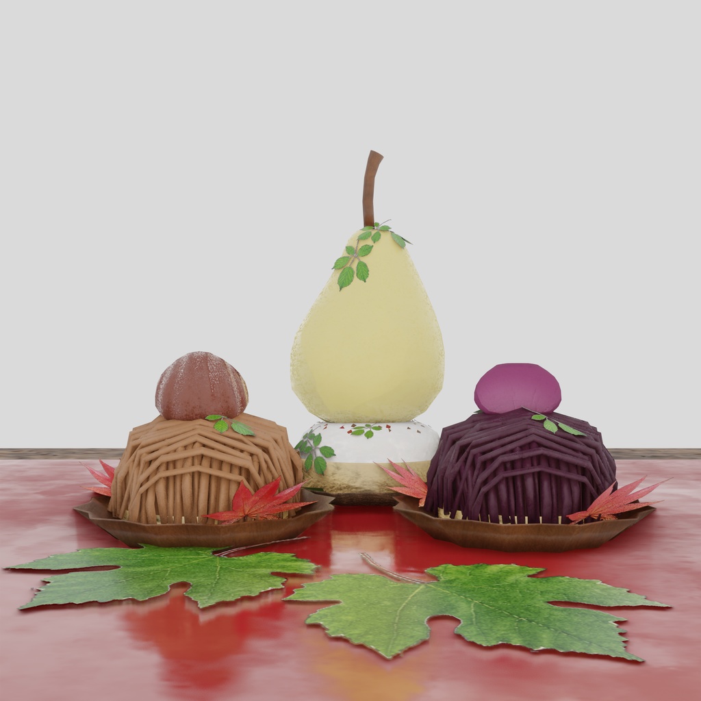 目で食べる 食欲の秋セット(54点)