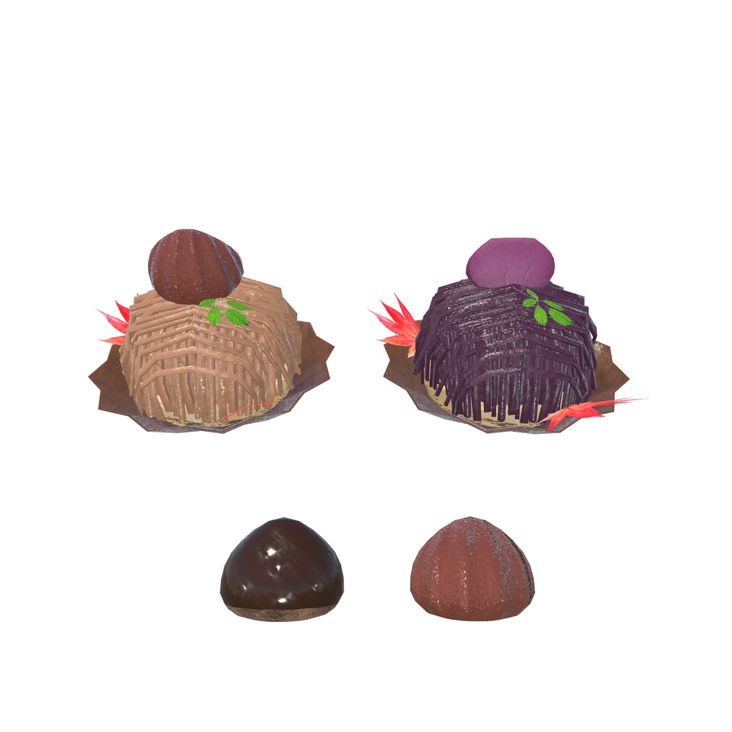 目で食べる 食欲の秋セット(54点)