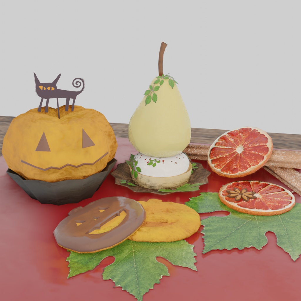 目で食べる 食欲の秋セット(54点)