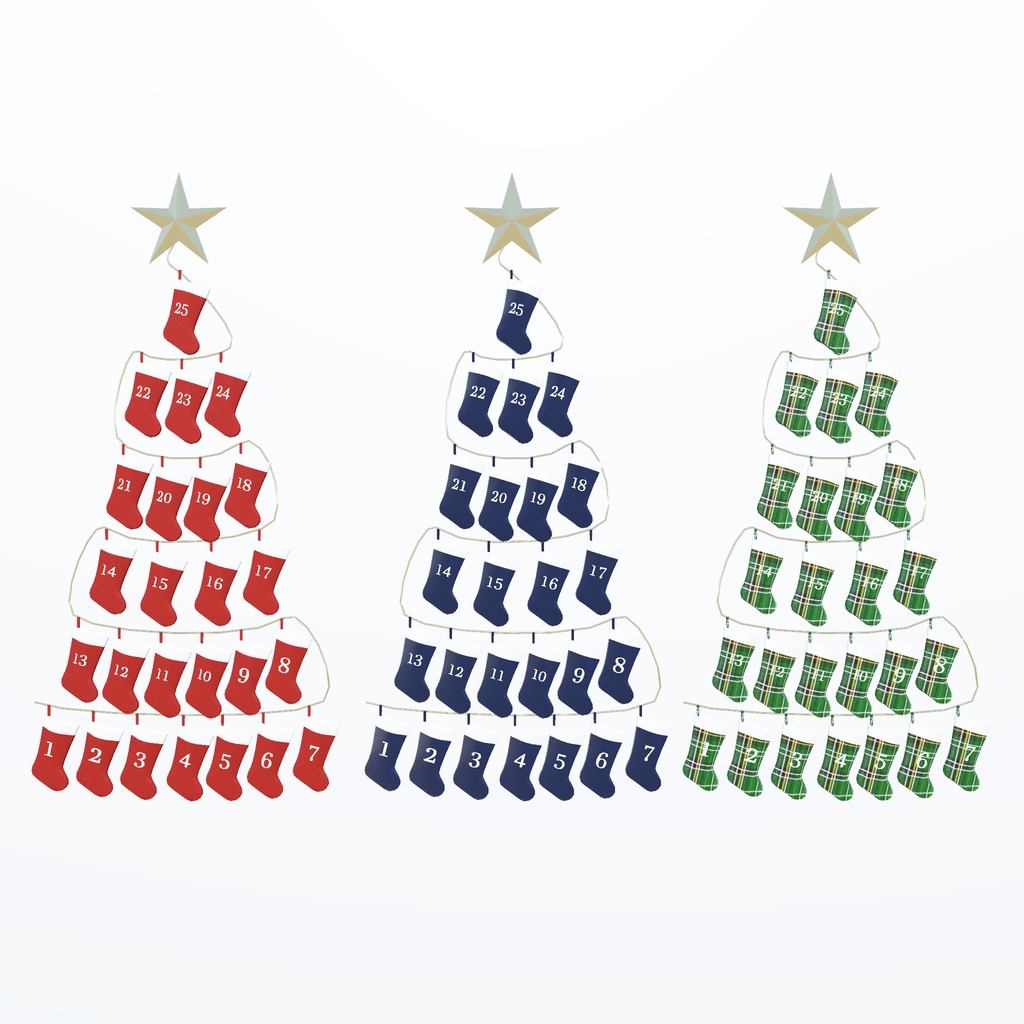 クリスマス部屋飾り(185点)