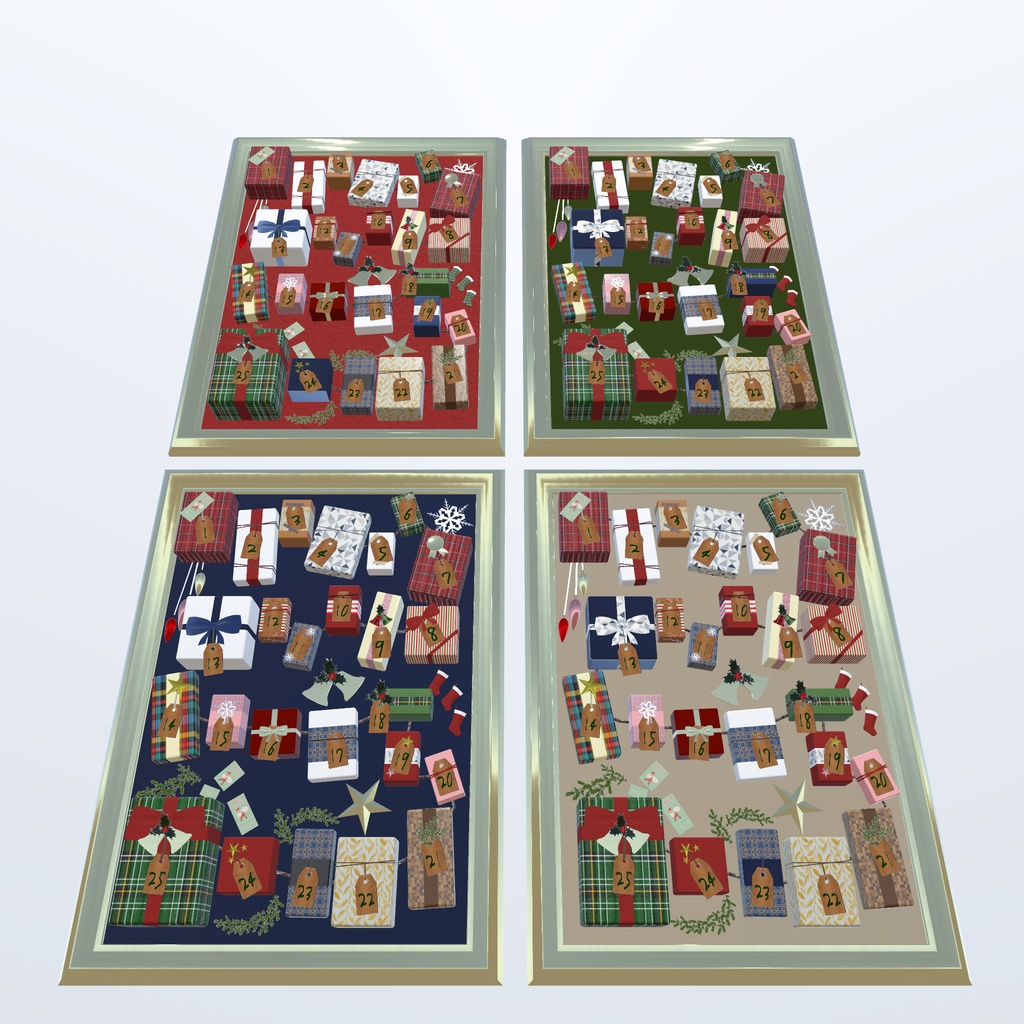 クリスマス部屋飾り(185点)