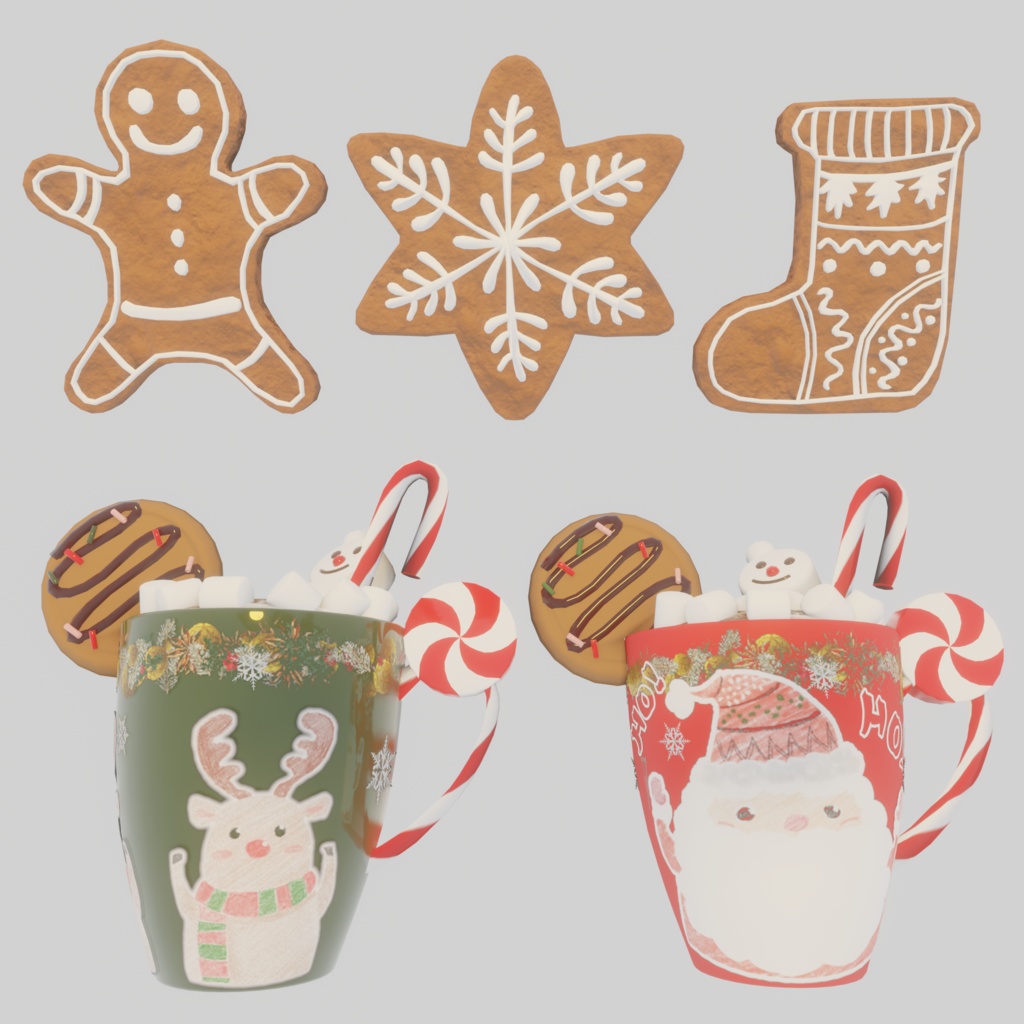 クリスマス部屋飾り(185点)