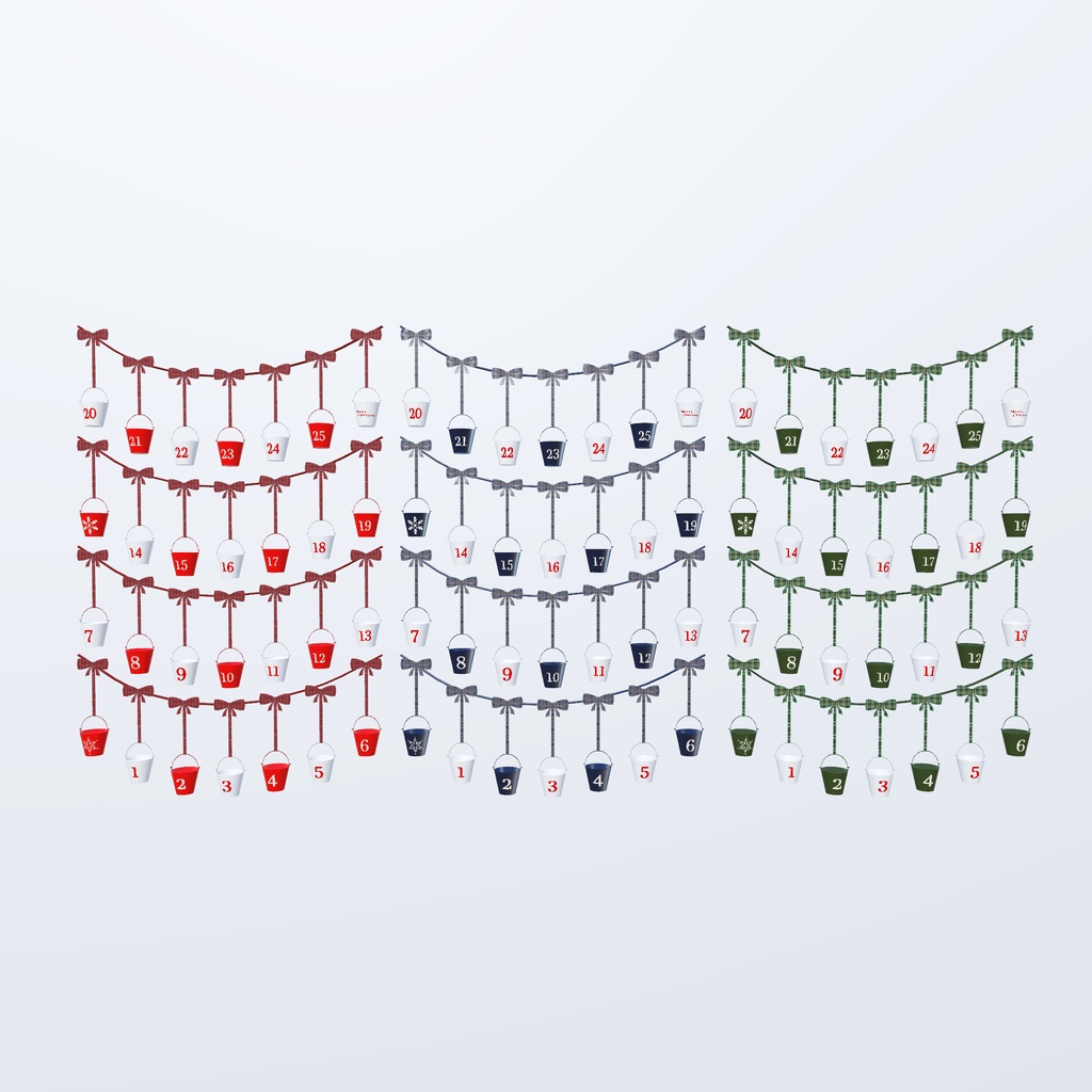 クリスマス部屋飾り(185点)