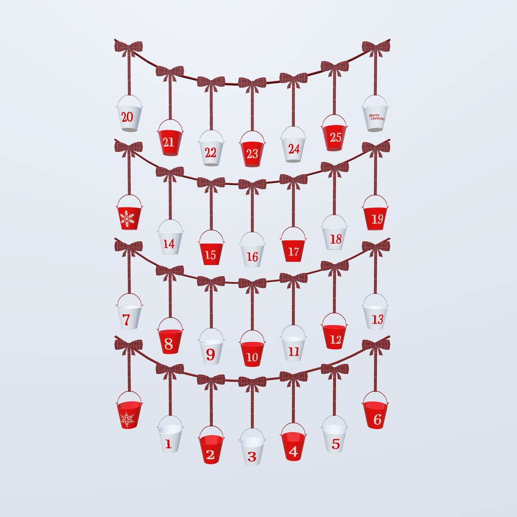 クリスマス部屋飾り(185点)