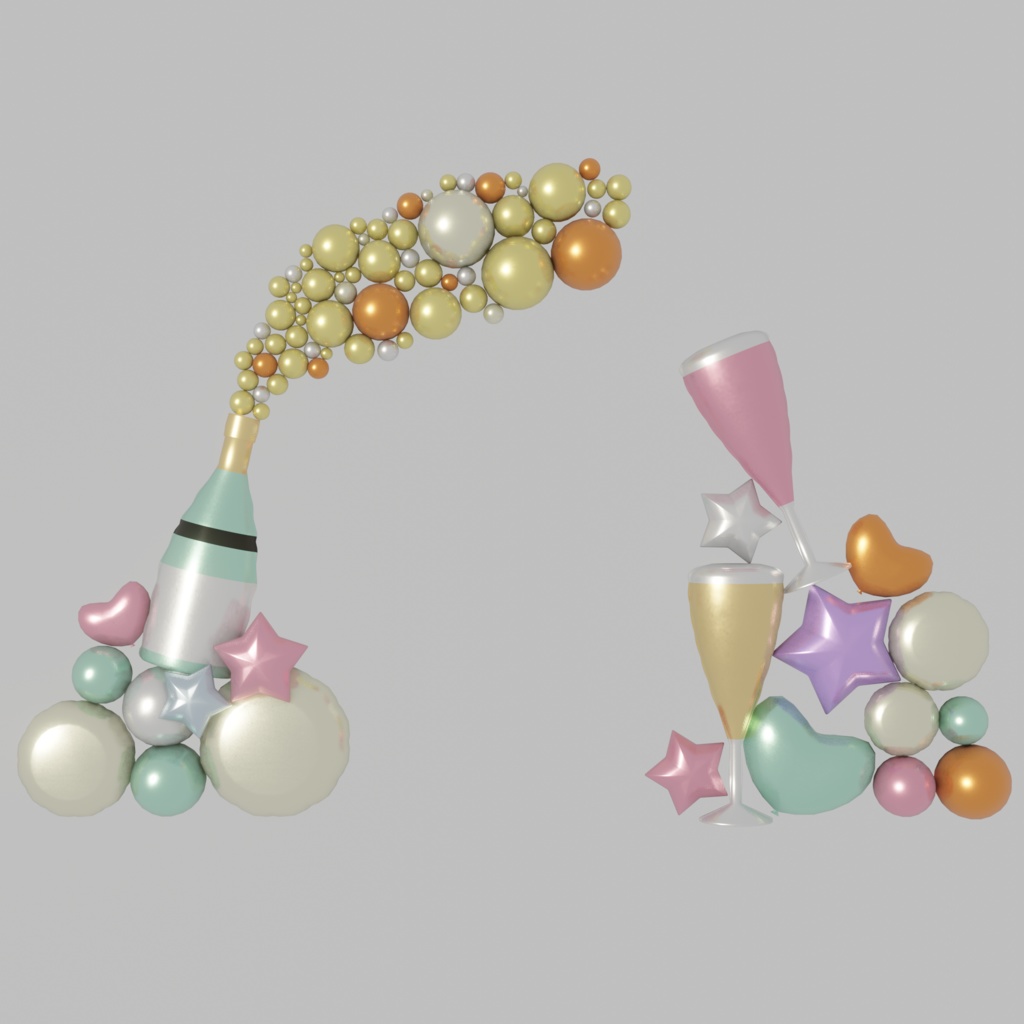 【VRChat想定】ひとりぼっち誕生日会(181点)