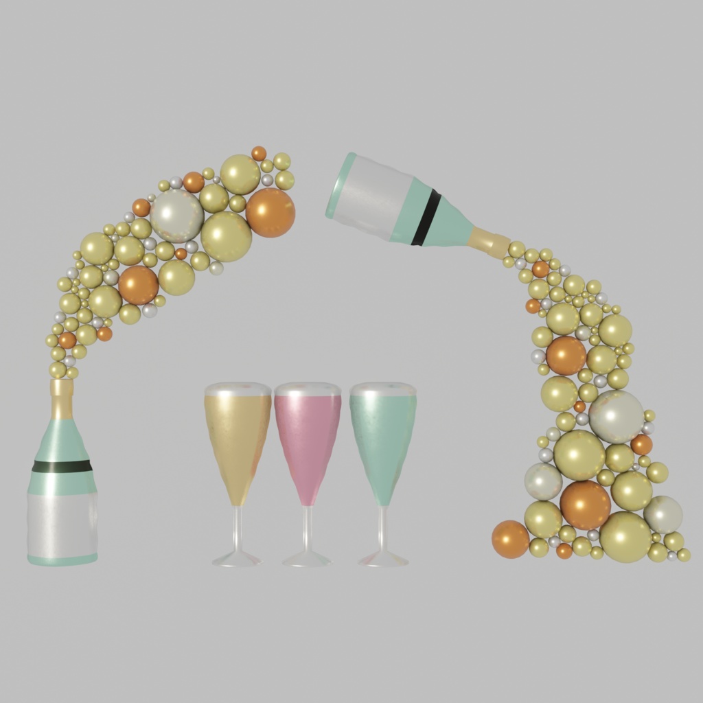 【VRChat想定】ひとりぼっち誕生日会(181点)