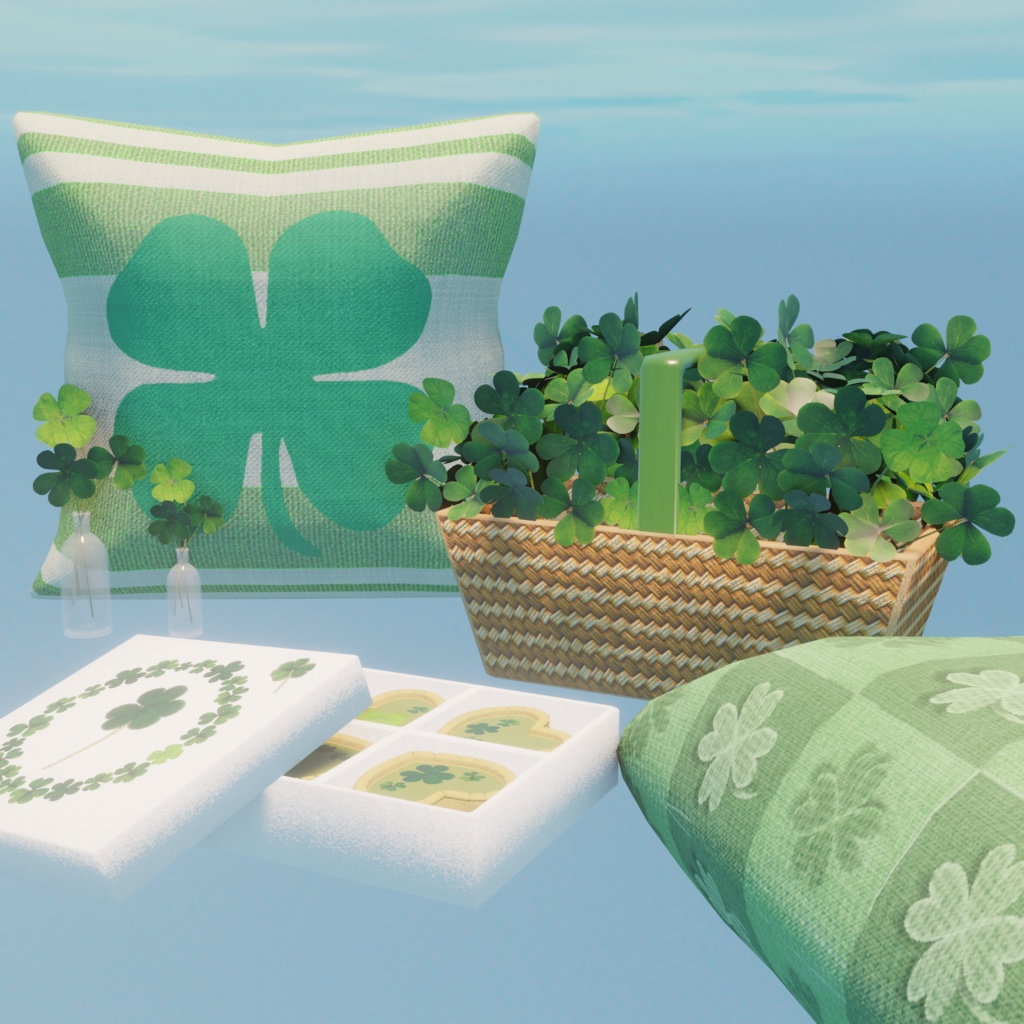 幸運を呼びそうなグッズ(36点)