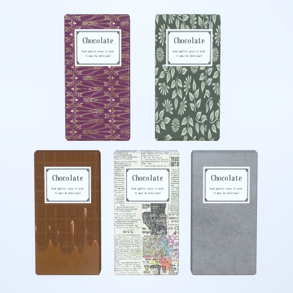 いろんなチョコレート(109点)